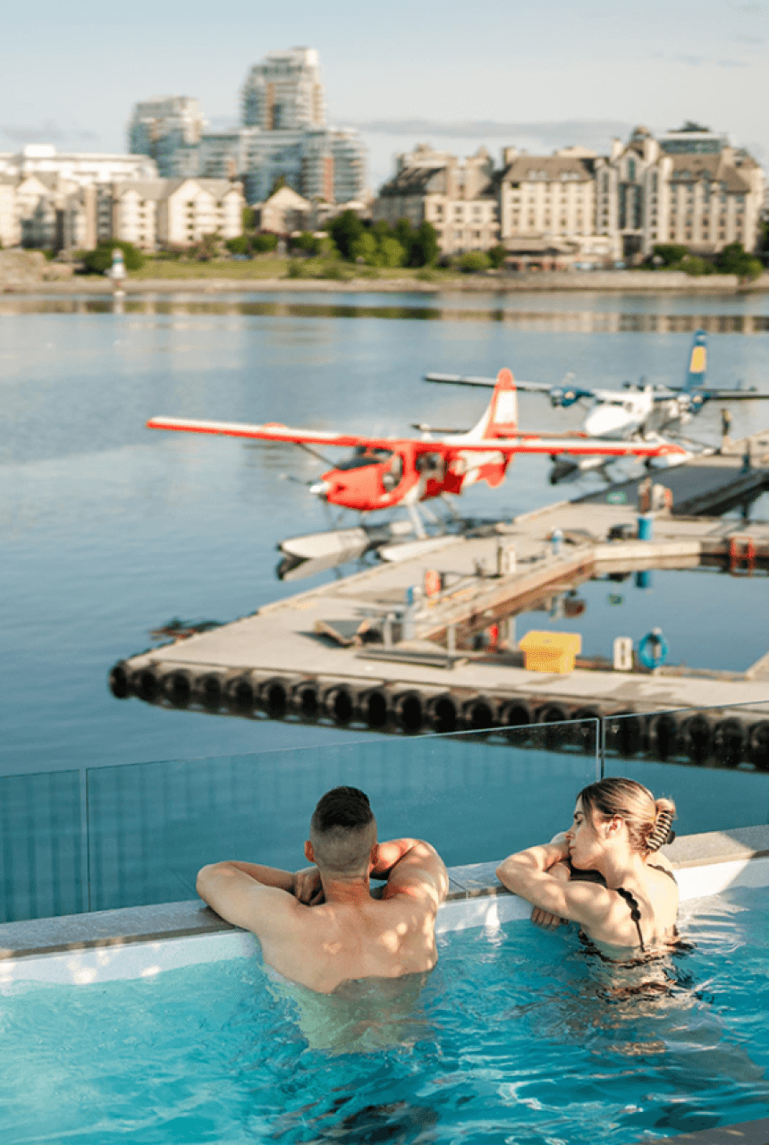 Couple hit in hot tub at HAVN in Victoria, BC's Inner Harbour