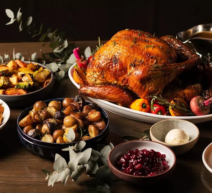 Thanksgiving dinner at the Fairmont Empress in Victoria, BC