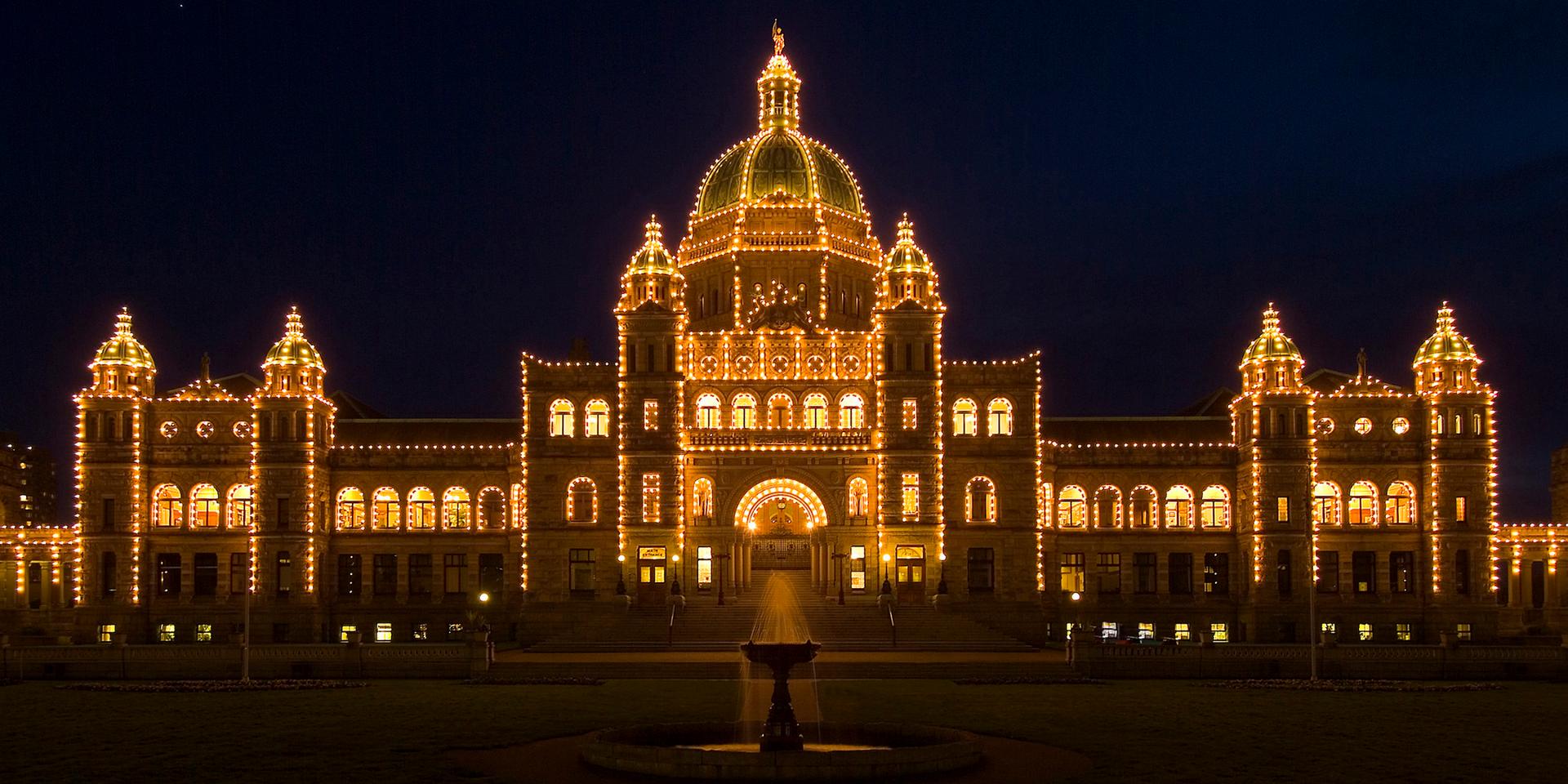 Parliament Buildings night