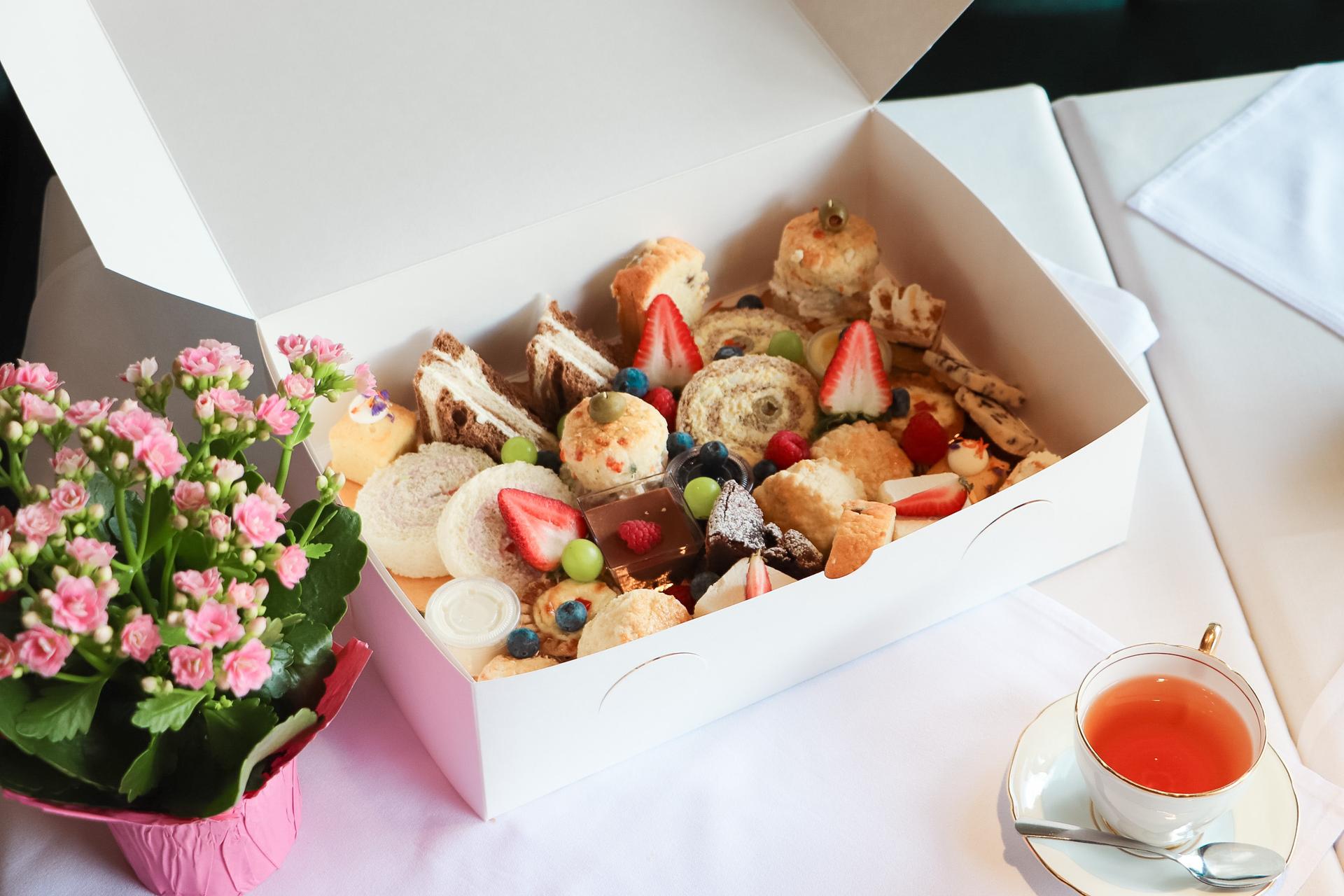 Dainty Sweets Picnic Box at White Heather Tea Room