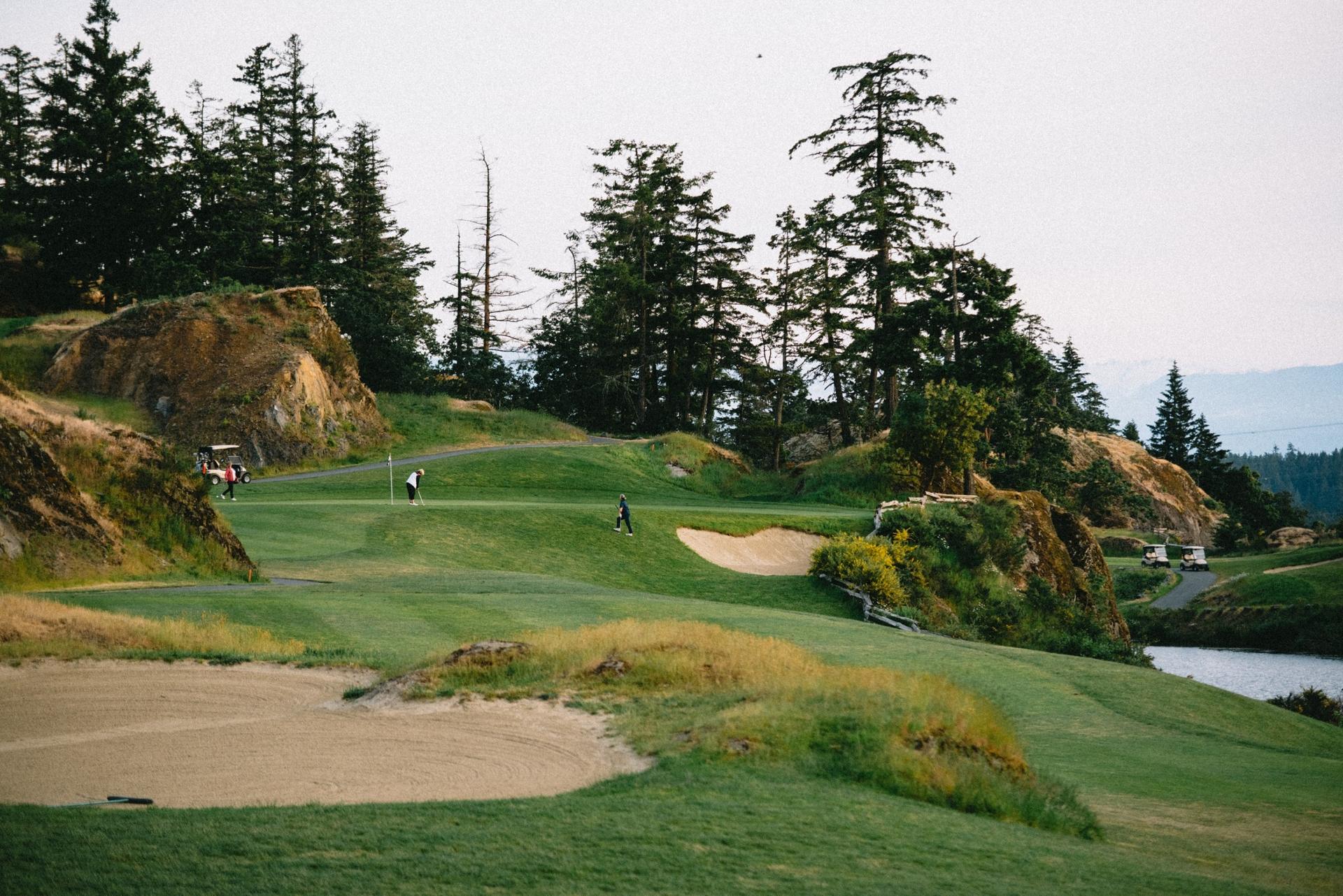 Highland Pacific Golf Course's rolling green hills