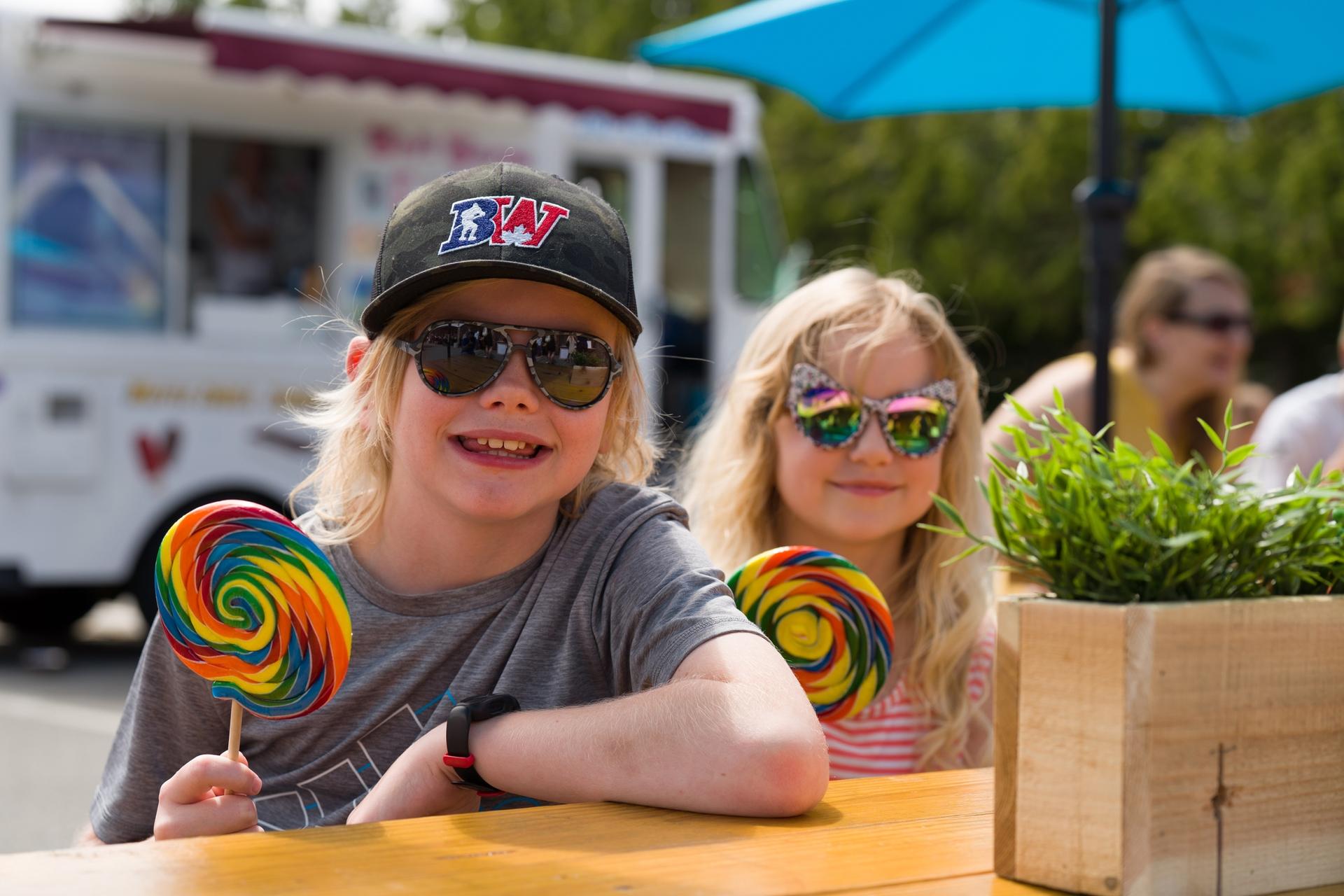 Sweet Street event at Westshore Town Centre in Langford