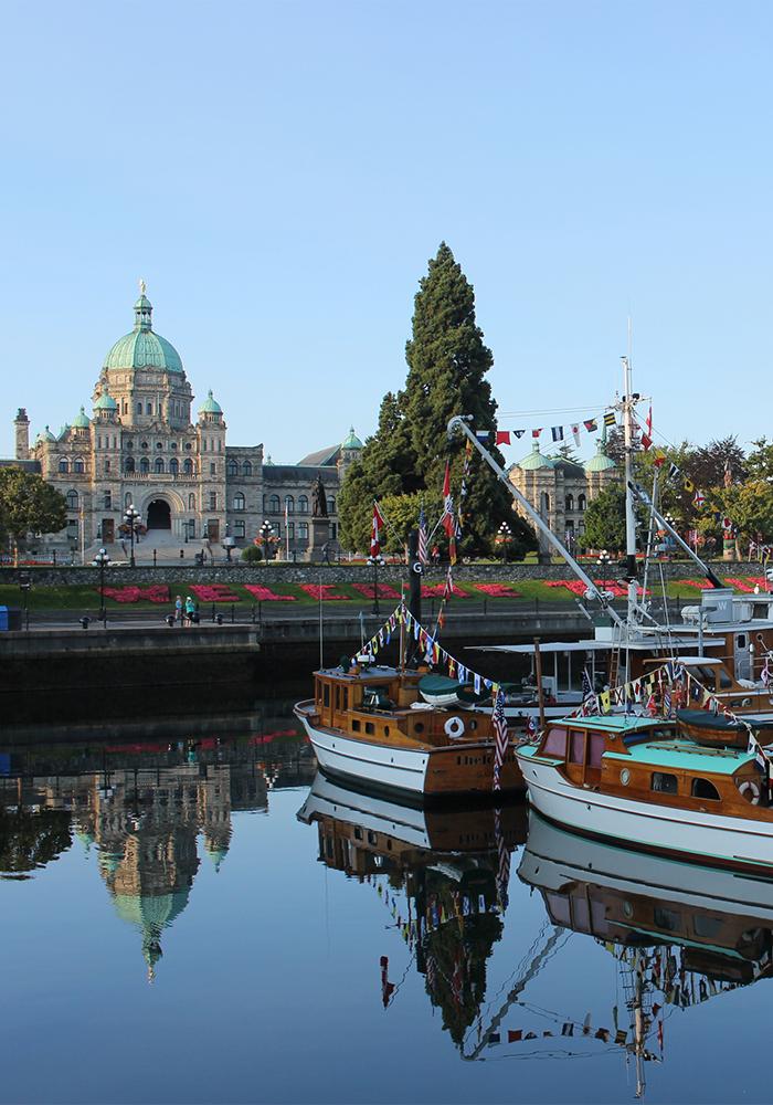 The Classic Boat Festival in Victoria BC's Inner Harbour