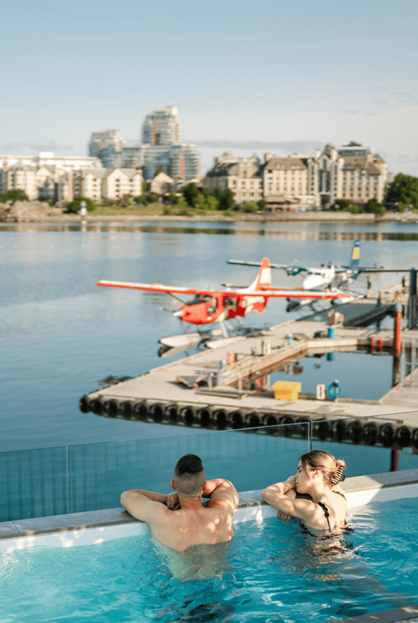 Couple hit in hot tub at HAVN in Victoria, BC's Inner Harbour