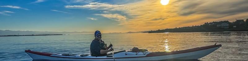 Bernard Rechico, Ocean River Sports kayaking in Victoria, BC