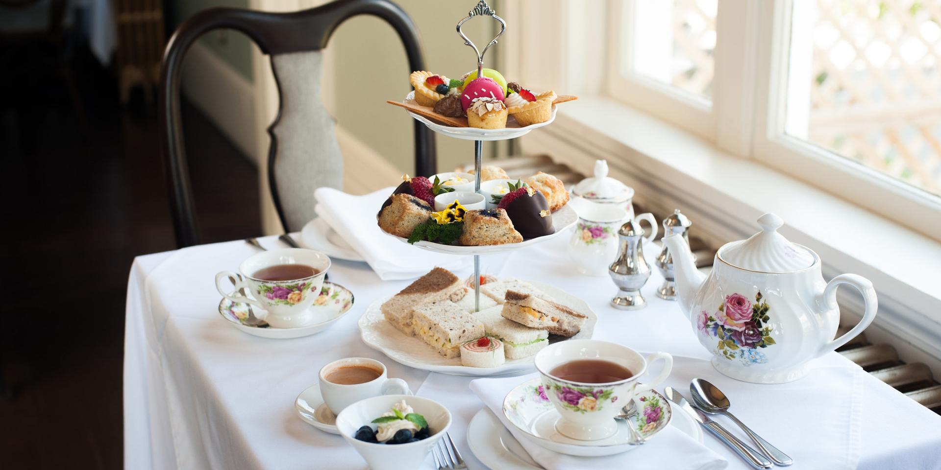 Traditional Afternoon Tea at the Pendray Tea House