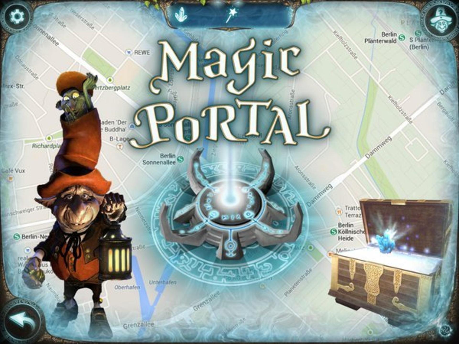 Cluetivity's Magic Portal an outdoor GPS game with augmented technology!