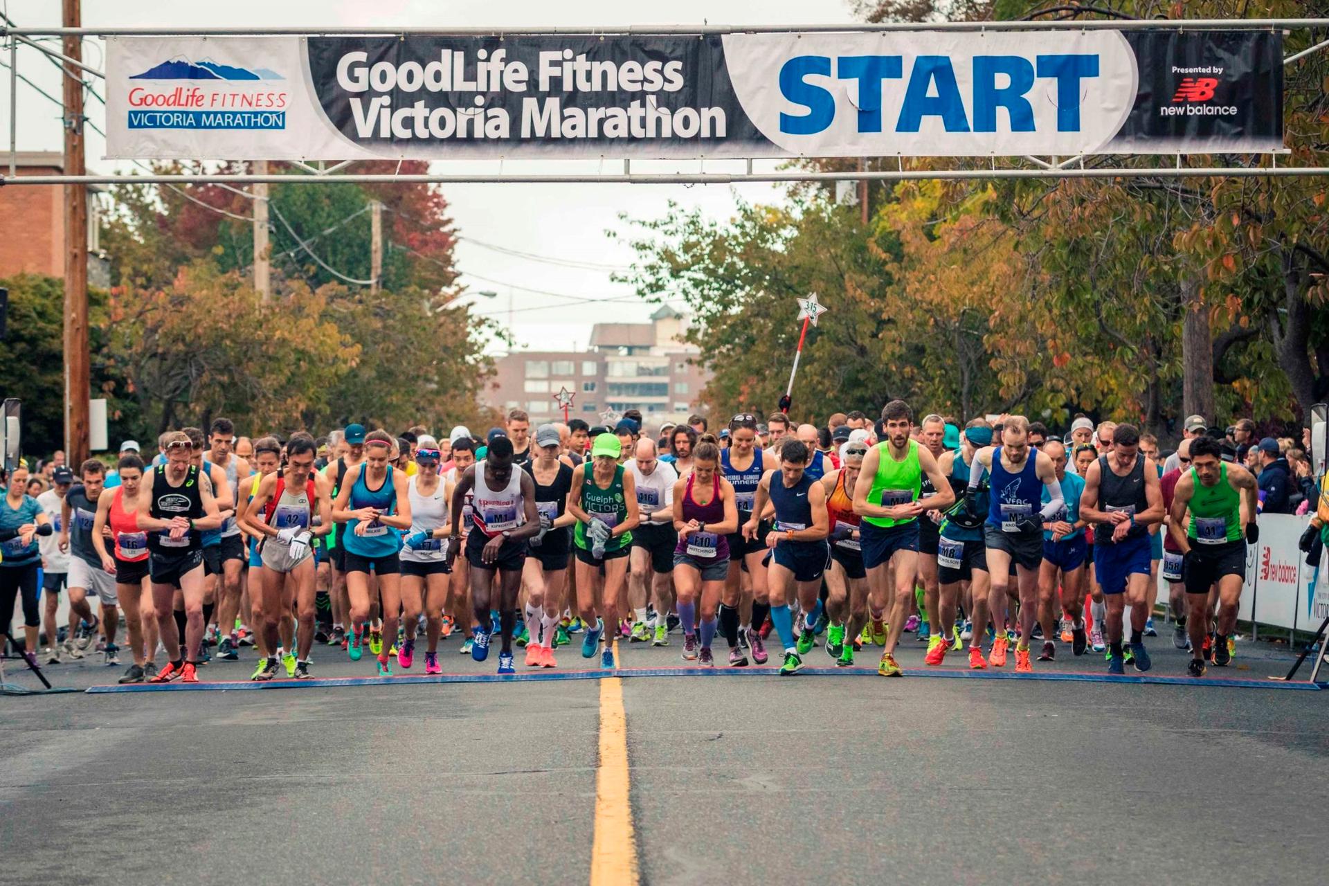 Marathon start on Menzies