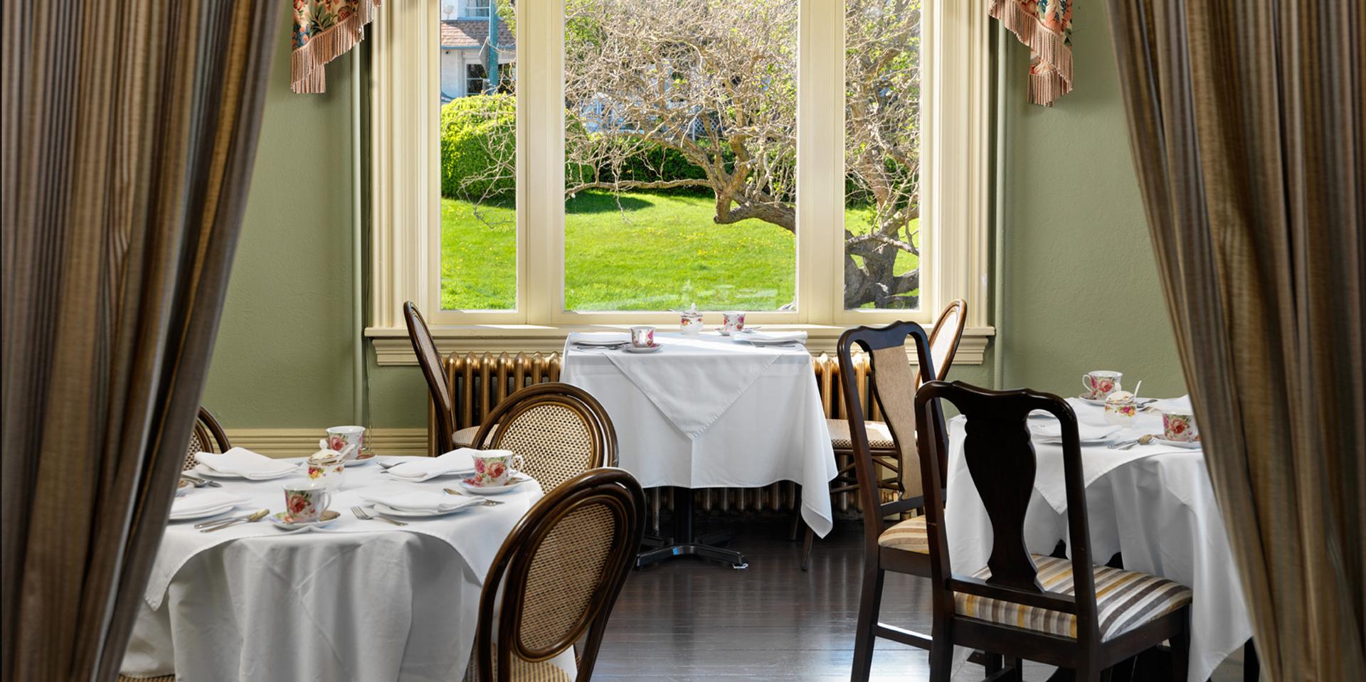 Pendray Tea House dining area.