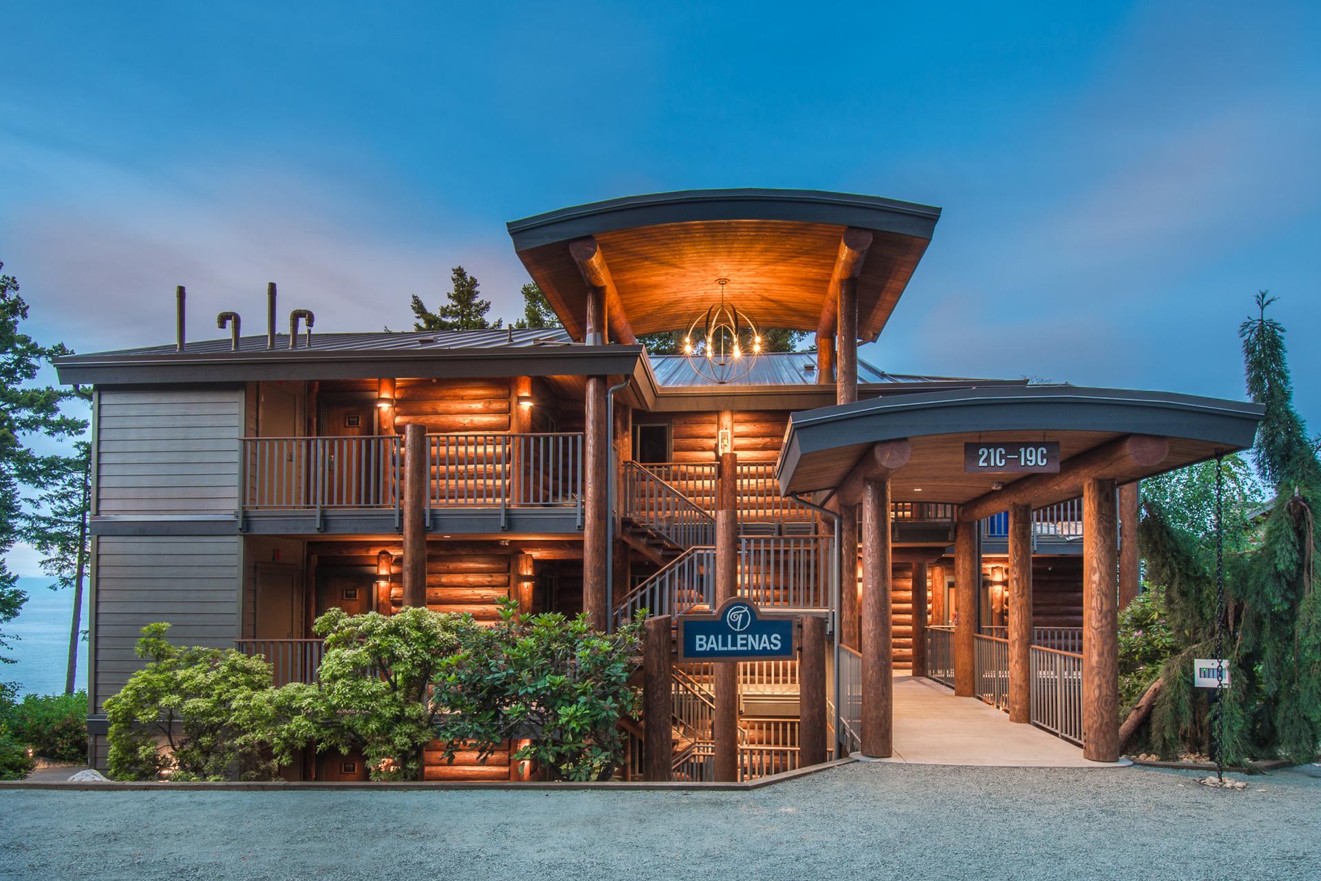 One of the oceanview buildings.