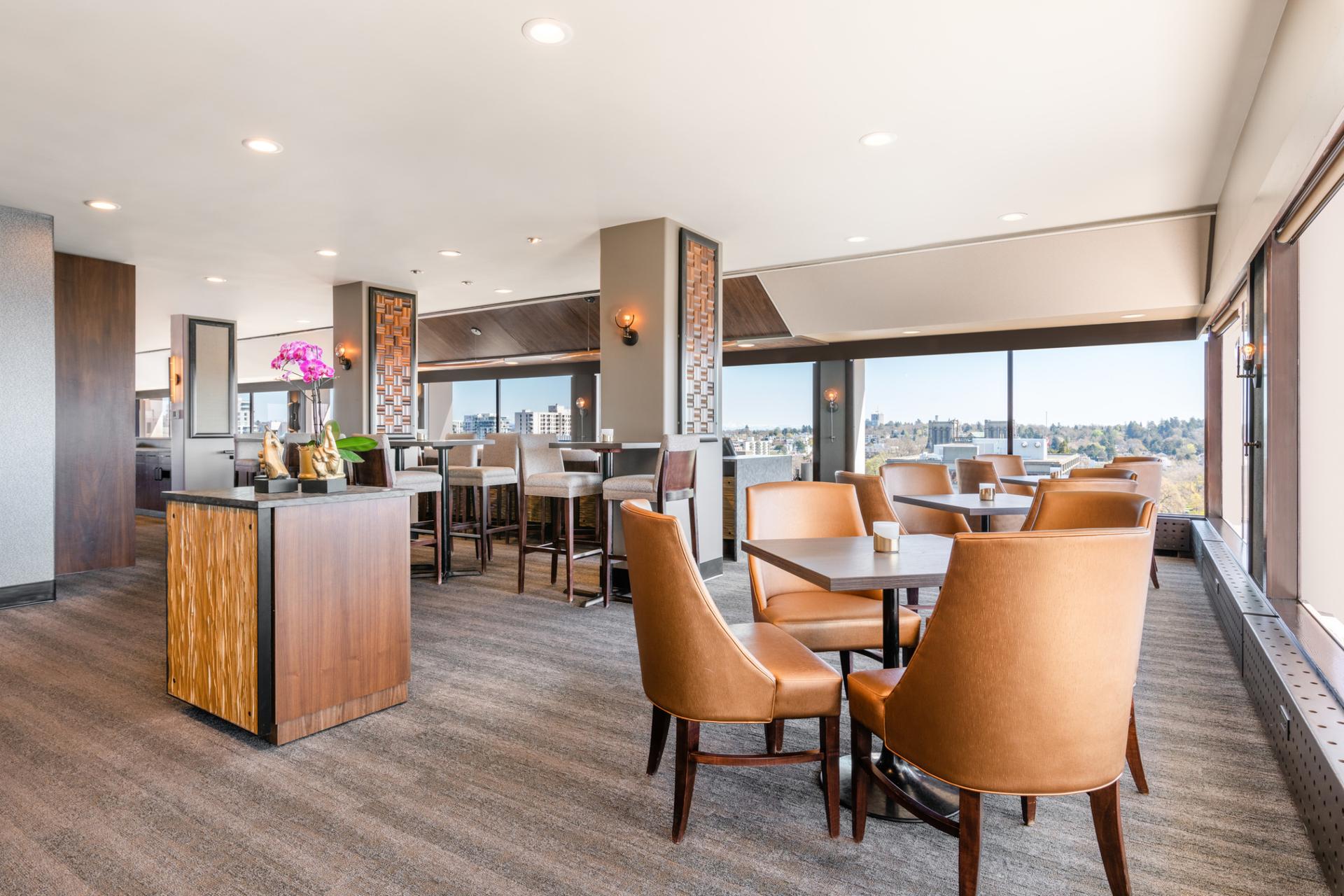 The view that greets you as you step off the elevator to the 18th floor.