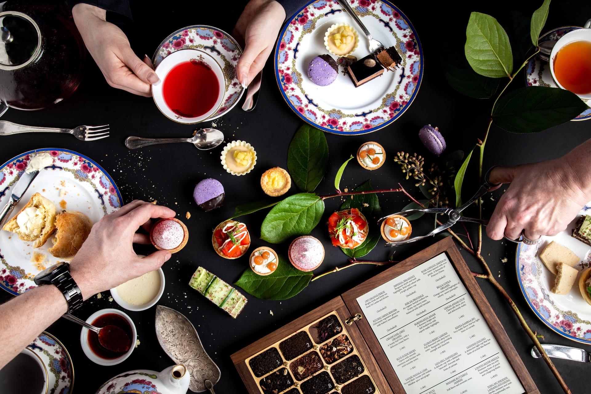 High tea at the Fairmont Empress in Victoria, BC