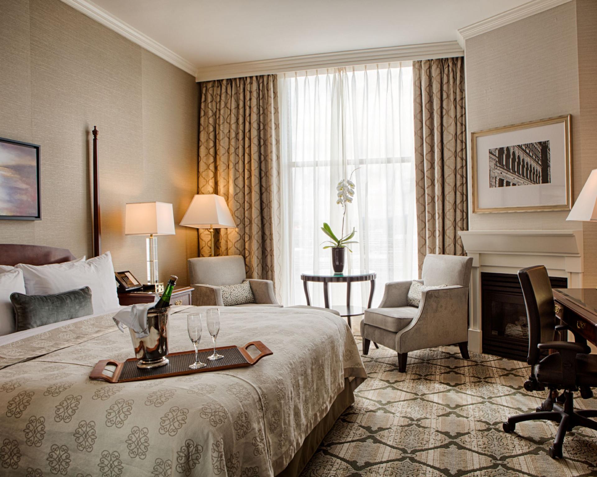 The Diamond Room at Magnolia Hotel in Victoria, a discounted hotel stay for Dine Around and Stay in Town.