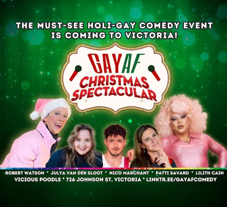 GAY AF Christmas Spectacular! Poster