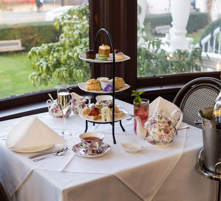 Afternoon tea at the Pendray Inn and Teahouse in Victoria, BC