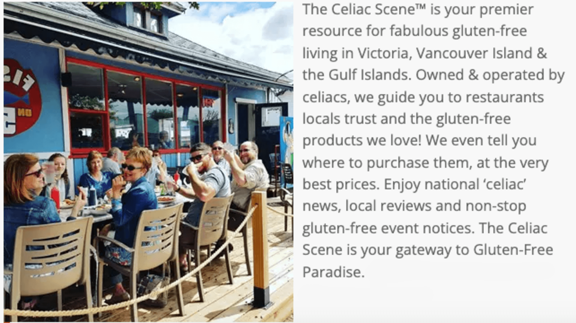 Guide to Celiac-Trusted Restaurants & Retailers in Victoria, Vancouver Island & the Gulf Islands