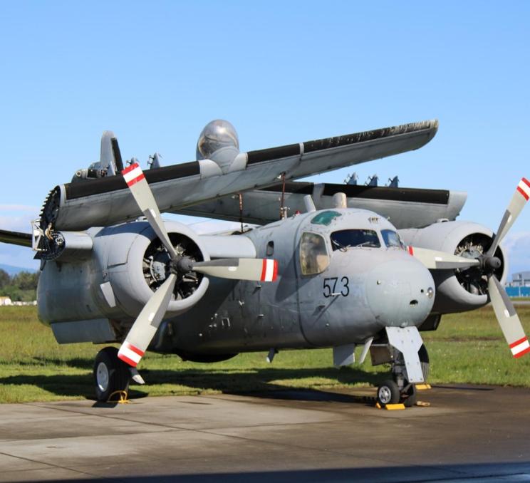 An aircraft at the BC Aviation Museum in Victoria, BC