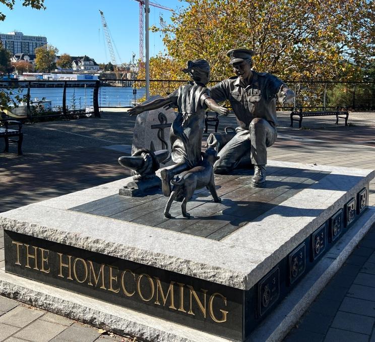 Homecoming Statue
