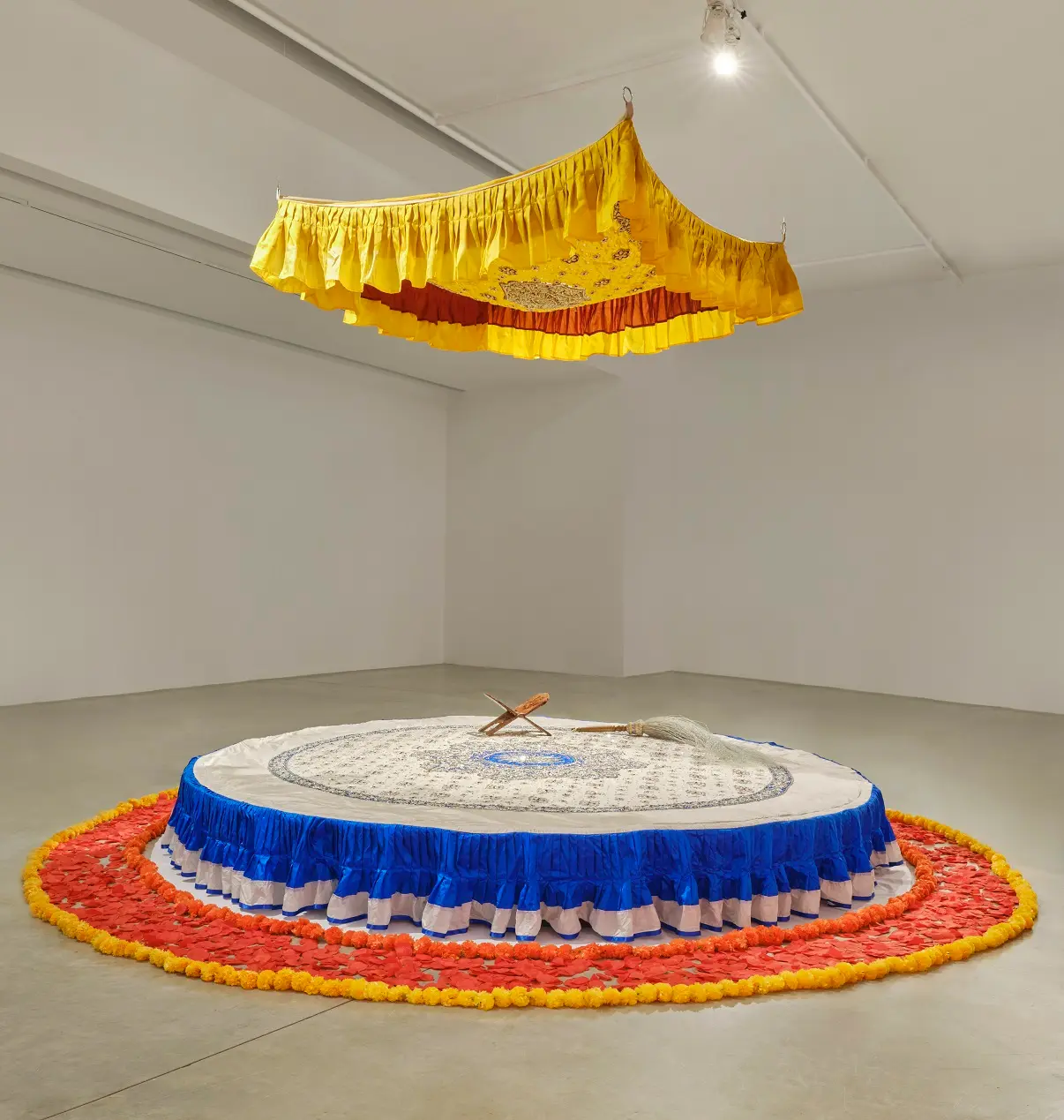 A display of art at ਸ਼ੀਸ਼ੇ ‘ਚ ਤਰੇੜ sheeshe ‘ch thareṛ | a crack in the mirror at the Art Gallery of Greater Victoria in Victoria, BC