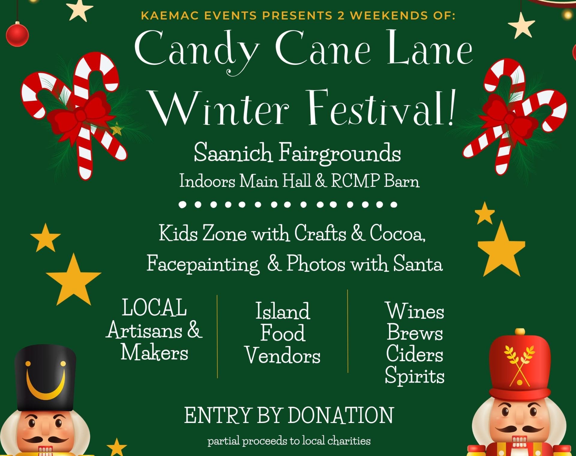 Candy Cane Lane Nov 22-23 2025