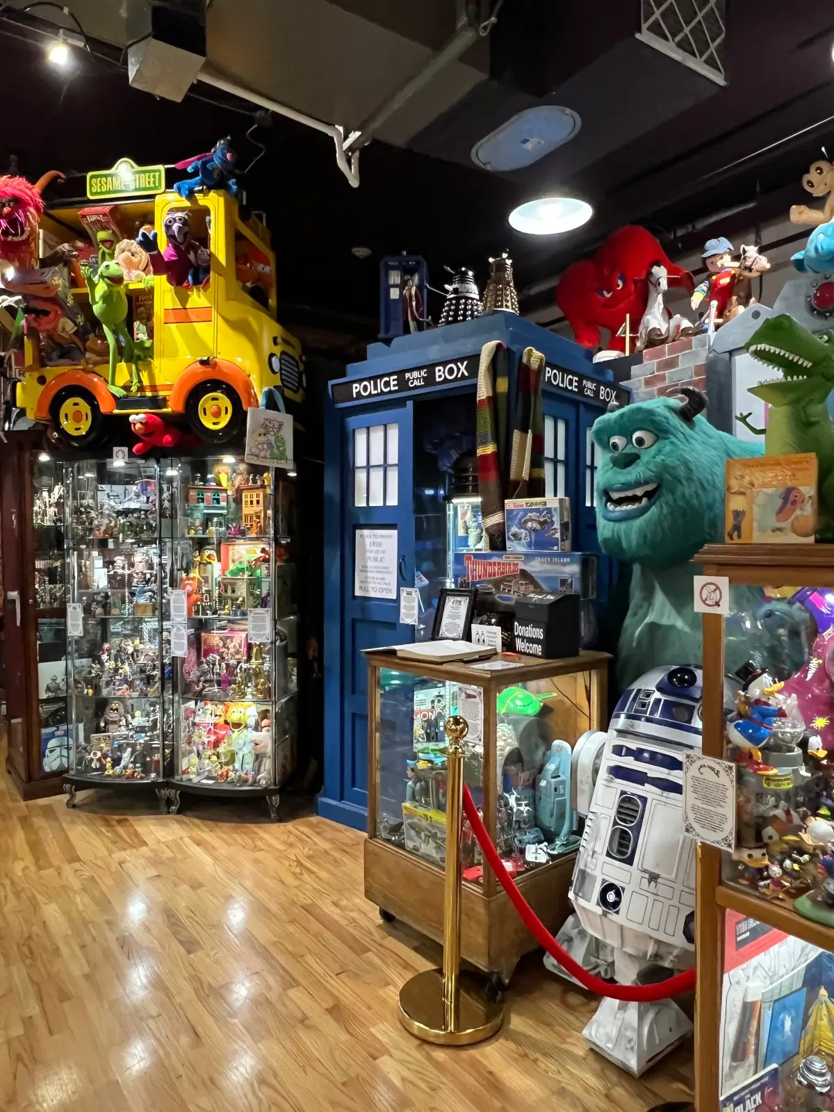 No shortage of nostalgia in the toy museum