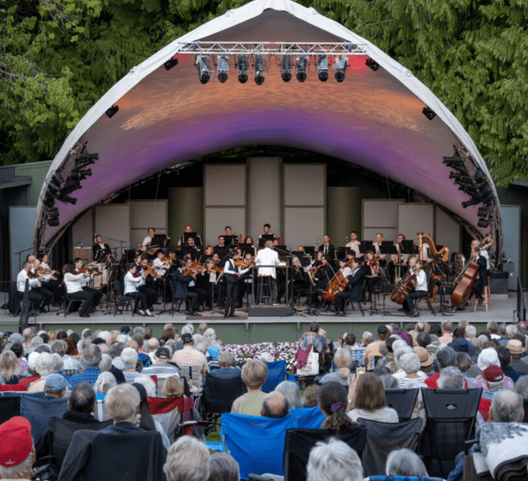 Symphony in the Summer at The Butchart Gardens