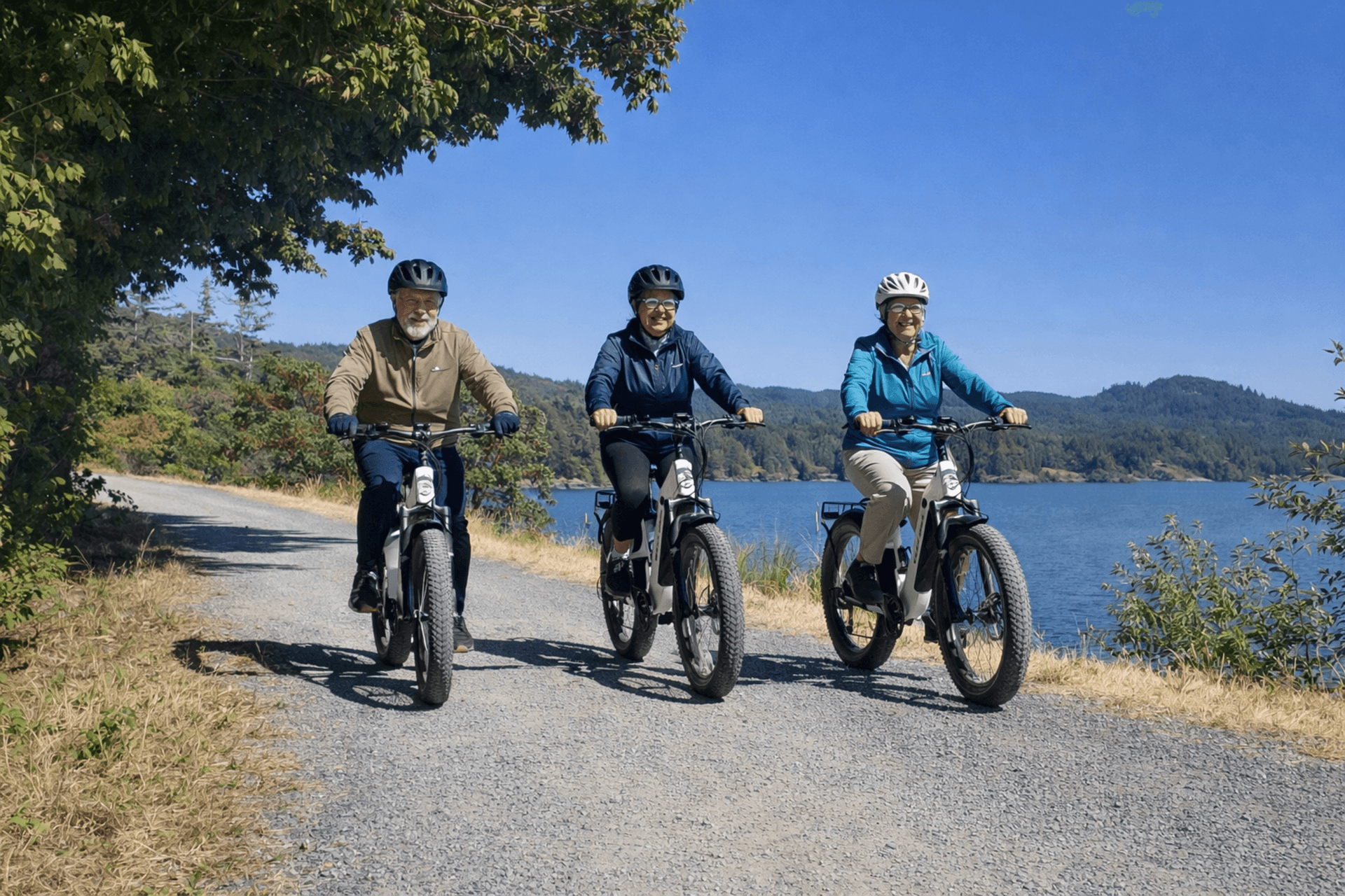 Our fleet of bikes and experiences are suitable for all types of riders.