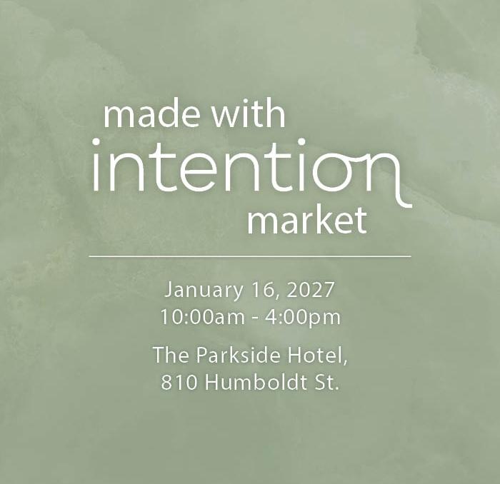Made with intention Wellness Market in Victoria, BC