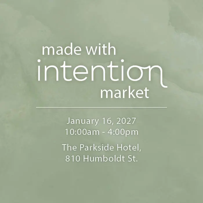 Made with intention Wellness Market in Victoria, BC