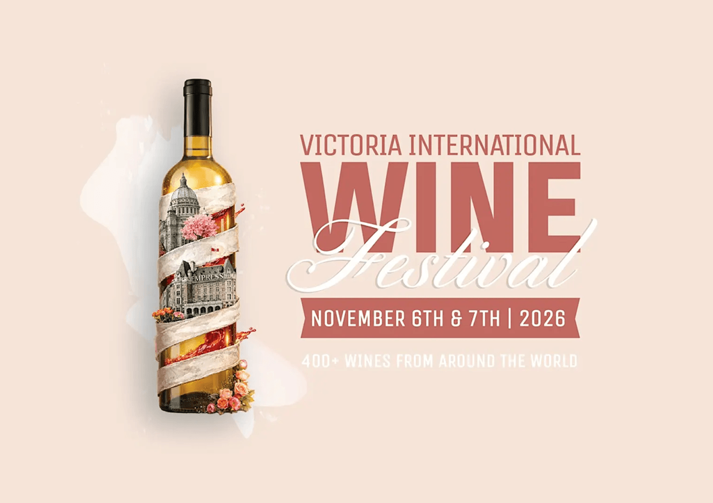 Victoria International Wine Festival graphic